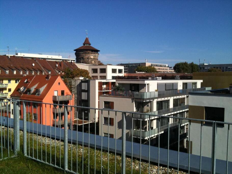 Penthouse-wohnung - Balkon - Dachterrasse - Zentrum Apartament Norymberga